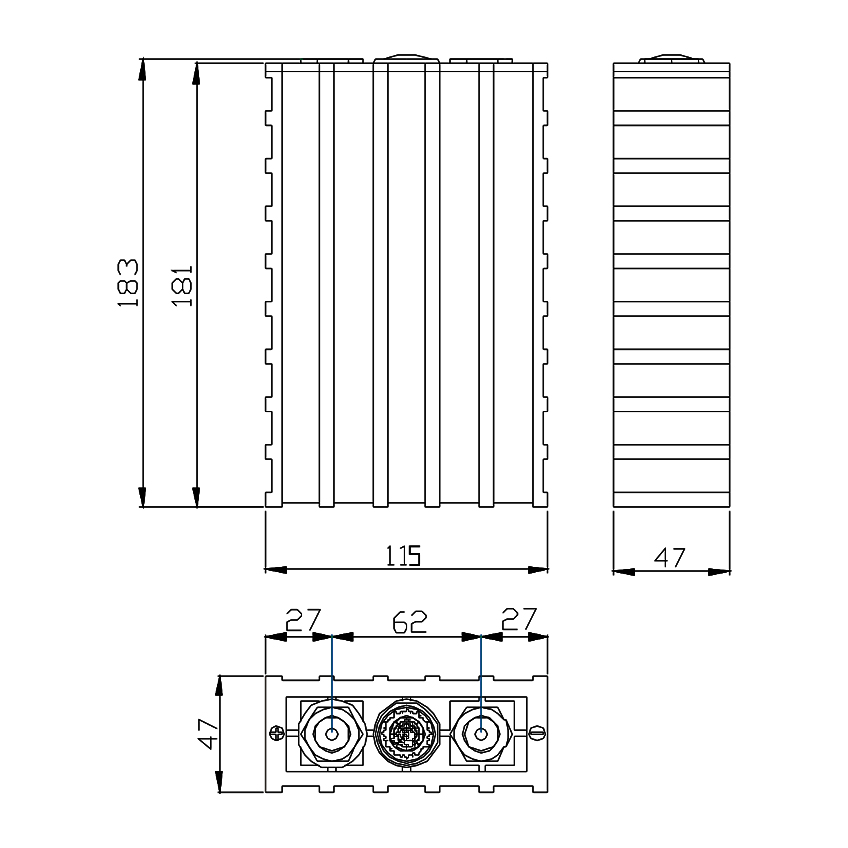 TSWB-LYP40AHA 3.2V 40Ah Lifepo4 lithium battery Prismatic Cell TSWB-LYP40AHA 3.2V 40Ah Lifepo4 lithium battery Prismatic Cell