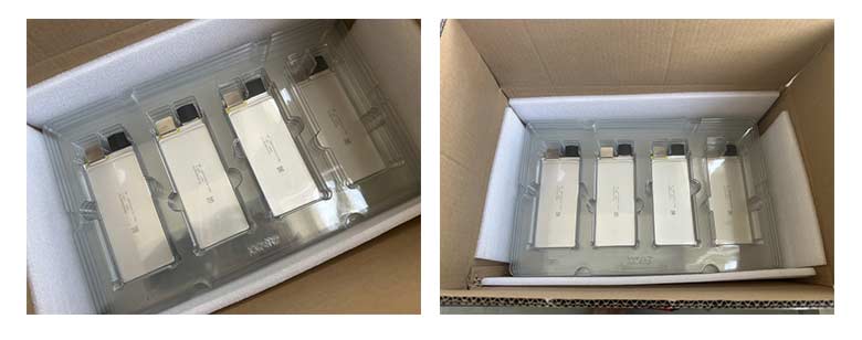 金羽新能源7874H2 17Ah 軟包三元鋰電池實物圖 金羽新能源7874H2 17Ah 軟包三元鋰電池實物圖