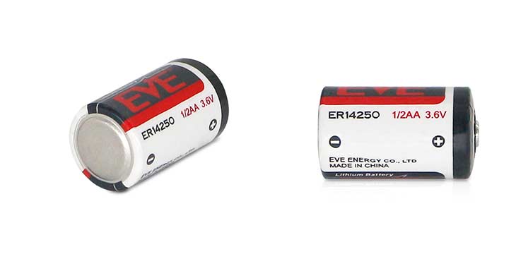 EVE 3.6V 1200mAh ER14250鋰亞硫酰氯一次鋰電池 鋰亞電池