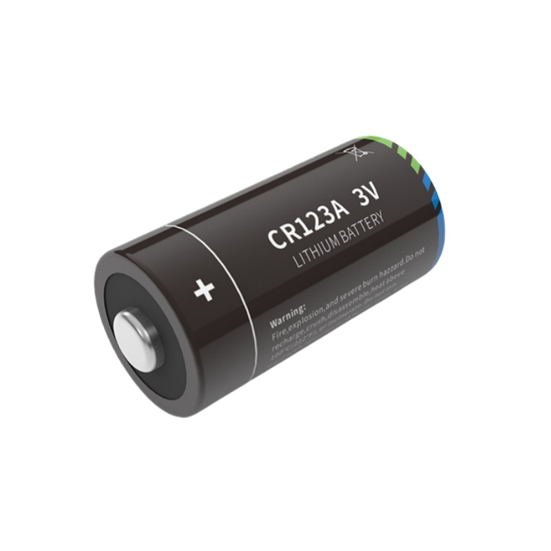 3.0V CR123A 13001600mAh圓柱形鋰二氧化錳電池