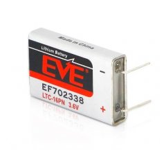 EVE EF702338 LTC - 16PN 3.6V 1600mAh亞硫酰氯鋰電池 一次性鋰亞電池