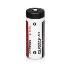 EVE ER18505 3.6V 4000mAh鋰亞硫酰氯（LSP）電池 用于燃氣表無線通信