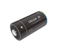 3.0V CR123A 1300/1600mAh圓柱形鋰二氧化錳電池
