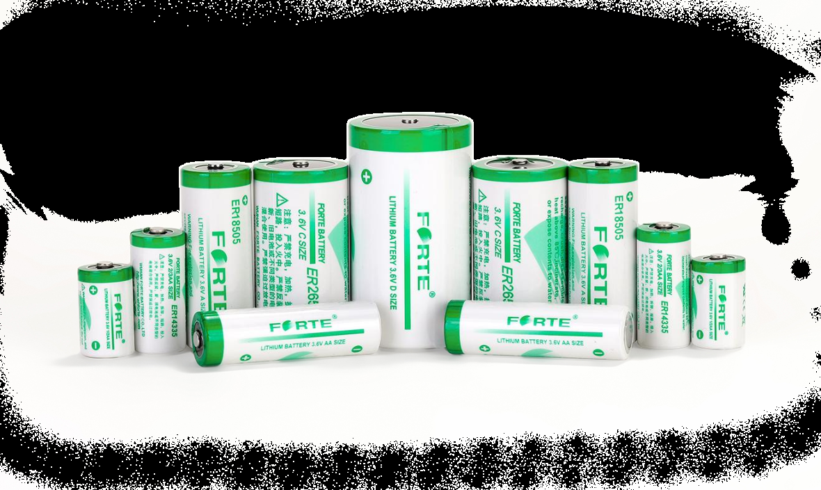 3.6V 鋰亞硫酰氯鋰亞電池ER series